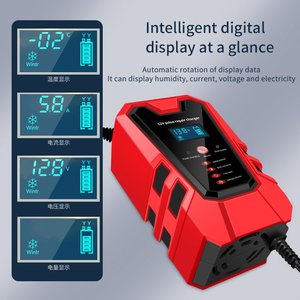 <span class=keywords><strong>Chargeur</strong></span> de batterie <span class=keywords><strong>portable</strong></span> 12V haute qualité pour voiture, <span class=keywords><strong>moto</strong></span> et vélo électrique – Réparateur de batterie automatique 12V - Product Image 5