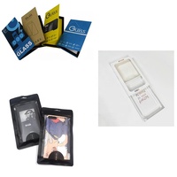 Boîte d'emballage personnalisée pour protecteur d'écran en verre trempé pour téléphone portable, boîtes d'emballage avec mousse EVA, accessoires électroniques