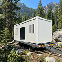Maison conteneur extensible STC 20FT |   ADU préfabriqué avec 2 chambres |   Maisonnette pliable en kit certifiée CE
