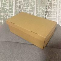 Boîte à chaussures de luxe avec LOGO personnalisé, emballage ondulé en papier imprimé, boîte à chaussures avec papier de soie