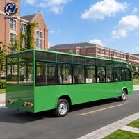 Navette électrique touristique avec accoudoirs robustes et auvent pour les hôtels de villégiature et les trajets sur les campus