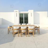 Ensemble de salle à manger de luxe moderne pour intérieur, table et chaises en bois, pour la maison, le restaurant, la salle à manger, meubles de cuisine personnalisés