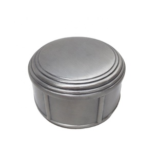 Manufactory Metal Luxury Gift Jewelry Box Zinc Alloy Round Box