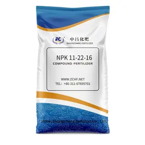 Blanco/Marrón Granular SOP 15-15-15 Fertilizante Precio de fábrica Producto de alta calidad