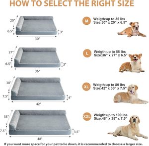 Wholesale Custom Modern Rectangle Grey Plush Velvet Orthopedic <b>Calming</b> Large <b>Dog</b> <b>Bed</b> Cooling Fabric Deep Sleep Pet <b>Bed</b> Mat - Product Image 3