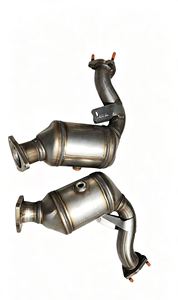 Convertisseur catalytique à trois voies en acier de haute qualité pour modèles Audi A6L-C7 3.0T de 2014 à 2016, norme Euro IV, gauche et droite - Product Image 2