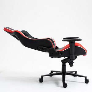 Chaise de jeu ergonomique de luxe style course avec accoudoirs 4D en PU, <span class=keywords><strong>fauteuil</strong></span> de gaming XL Pro grande taille - Product Image 4