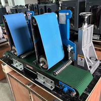 Machine à débavurer, brosser et rectifier les plaques en aluminium pour tôles métalliques