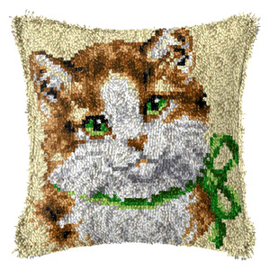 DIY Needlecrafts 43x43cm Animal Pattern Pillow Cover - Latch Hook Kits