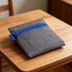Porte-monnaie personnalisé en tissu Oxford, mini pochette zippée, porte-clés portable, portefeuille pour l'organisation quotidienne et les voyages - Product Image 4