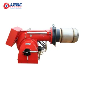 Aluminum alloy liquefied natural gas/diesel dual fuel industrial burners for boiler waste incinerators