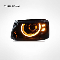 Phares LED modifiés pour Land Rover Range Rover Sport 2005-2013, phares LED DRL, clignotants, feux de route, 12V