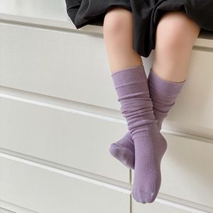 Chaussettes à poils désossés épaissis et anti-boulochage en coton d'automne et d'hiver pour femmes - Product Image 3