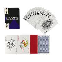 Cartes de poker personnalisées de qualité casino Deskjoy, impression plastique, cartes à jouer CMYK, vente en gros, cartes à jouer en PVC imperméables