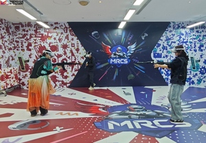 Sala de Juegos de Realidad Virtual Personalizada con Efectos Inmersivos Multisensoriales, Multijugador, de Acción, con Movimiento Libre, para Batallas en <span class=keywords><strong>Equipo</strong></span>, Fabricada en Fibra de Vidrio - Product Image 4