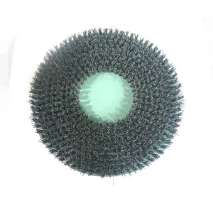 Diamond abrasive disc polishing brushes of silicon carbide grit rotary brush