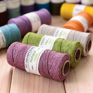 1 DIY خيوط القنب مضفر يدويا تغليف خيوط القنب - Product Image 4