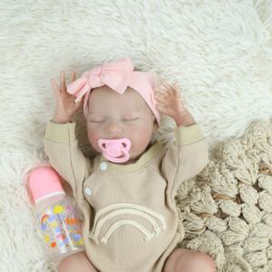 Lifereborn Muñecas <span class=keywords><strong>Reborn</strong></span> de Vinilo de 19'' (48cm) Económicas, para Dormir, con Accesorios, Bebés <span class=keywords><strong>Reborn</strong></span> Realistas - Product Image 2