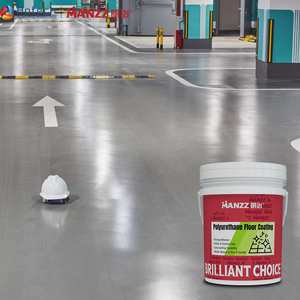 Système de revêtement de sol industriel en PU haute résistance, peinture pour sols en béton, peinture pour sols en polyuréthane pour usines - Product Image 1