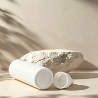 Bouteille en plastique PE à embout fin, bouteille à visser avec bouchon à bec torsadé pour huile capillaire