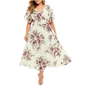 3098 #   Robe plissée moulante sexy <span class=keywords><strong>taille</strong></span> <span class=keywords><strong>5XL</strong></span> pour femmes, vêtements de plage respirants d'été, robe confortable de haute qualité et tendance - Product Image 3