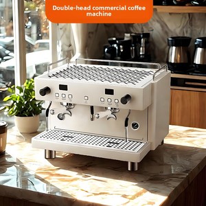 Máquina de Café Comercial, Extractor de Café Italiano Semiautomático Grande, de Una o Dos Salidas, para Cafeterías Profesionales - Product Image 4