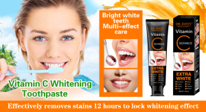 Le dentifrice à la vitamine C DR.DAVER blanchit <span class=keywords><strong>les</strong></span> <span class=keywords><strong>dents</strong></span> pâte blanche OEM ODM marque privée - Product Image 4
