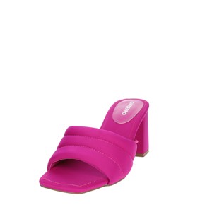 Bucoda pantofole tacco nero eleganti zoccoli e muli - Product Image 6