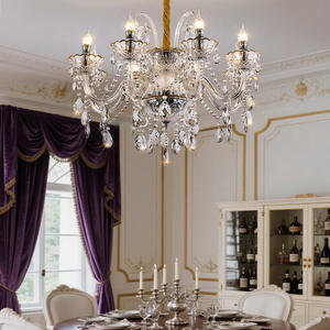 European Luxury Crystal <b>Candles</b> Maria Theresa <b>Large</b> Crystal Chandeliers Living Room Hotel Decorative <b>Candles</b> - Product Image 3