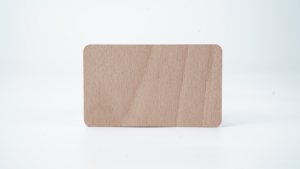 บัตรไม้ RFID สำหรับเข้าใช้งาน NTAG215 13.56 MHz บัตรพนักงาน - Product Image 4