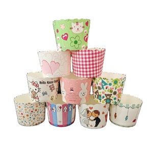 2021 Hot Selling Birtdhay Party Supplies Baking Cups Liners Cupcake Wrapper Cups Cupcakes and Candies paper muffin cups