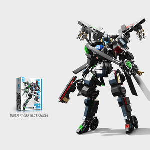 Jouet pour enfants Sembo Block, robot mecha, blocs de construction en micro-particules, puzzle science-fiction, briques de construction pour cadeau et marché des collectionneurs - Product Image 3