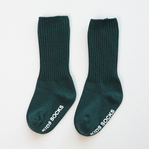 <span class=keywords><strong>Chaussettes</strong></span> pour bébé fille nouveau-né enfant <span class=keywords><strong>Chaussettes</strong></span> hautes solides pour enfant en bas âge <span class=keywords><strong>Chaussettes</strong></span> d'hiver <span class=keywords><strong>antidérapantes</strong></span> en coton pour bébé fille - Product Image 3