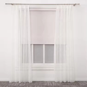 SAMADHI Wide Blade Living Room Honeycomb Blinds Home Center Blinds in Fabric with Blackout Roller <b>Shades</b> for windows - Product Image 4