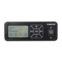 Enfileuse de sangles PP semi-automatique YS-A2X avec écran LCD, machine d'emballage de cartons à bobines larges pour ligne de conditionnement logistique