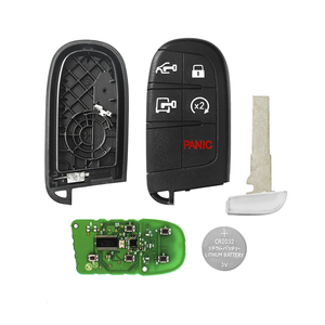 กุญแจรีโมทรถยนต์5ปุ่ม OEM สำหรับ2022-2023 Dodge <span class=keywords><strong>RAM</strong></span> PROMASTER 7FF24LXHAB M3N-40821302 433MHz - Product Image 6