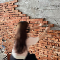 Carreaux muraux modernes en argile naturelle, briques en argile rouge pour usage extérieur et intérieur, résistance aux acides, maison, bar, hôtels, restaurants