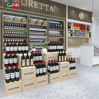 Vitrine à vin personnalisée CIRI, cave à vin, bar, présentoir, éclairage LED, étanche, écologique, garantie 3 ans, usage commercial