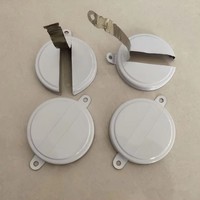 Cubiertas Metálicas TEBAK para Bidones de Aceite, Cubiertas Impermeables de 35 mm y 70 mm, Tapas de Sellado para Bidones de Aceite