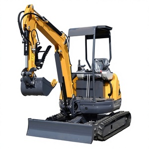 Mini-excavatrice de 2 tonnes pour travaux d'entretien urbain, moteur diesel à faible bruit et haute efficacité certifié Euro 5 EPA - Product Image 1