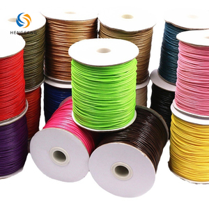 Cordón de Poliéster <span class=keywords><strong>Encerado</strong></span> Coreano en Varios Colores Brillantes, <span class=keywords><strong>Hilo</strong></span> <span class=keywords><strong>Encerado</strong></span> Redondo y Suave para Hacer Collares, Joyería, Etiquetas de Regalo - Product Image 1