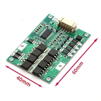 12.8V 4S 32650 LiFePO4 BMS Protection Board 20A Current Limiter Built-in Balance Circuit For 3.2V LFP / 3.7V Li-ion Battery Pack