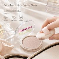 Polvo Compacto Profesional Redondo Exclusivo, Control de Grasa, Fijador de Maquillaje, Marca Privada OEM