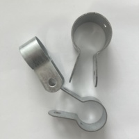 Accessoires pour serres, clip galvanisé, pince pour tubes ronds, connecteurs de tuyaux