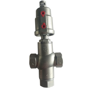 Vendita certificazione di qualità sanitario SS304 SS316L 1/2 "in acciaio inox pneumatico Tri morsetto tre vie valvola ad angolo sede - Product Image 5