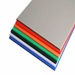 Esd Pp Coroplast Corrugated Sheet Grid Board Plastic Honeycomb Panel Corrugated Pp Hollow Sheet