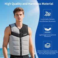 Gilet d'impact en néoprène personnalisé, mousse PVC, sports nautiques, wakeboard, gilet de sauvetage pour hommes et femmes, gilet de sauvetage en PVC, chaleco salvavidas