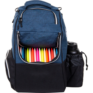 Free Sample Lightweight, long-lasting, 24-can golf <b>backpack</b> with a <b>large</b>, insulated built-in cooler and a <b>black</b> disc golf bag - Product Image 6