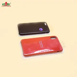 Custom plastic phone case clamshell n Shenzhen, cheap phone case packaging solution CB17