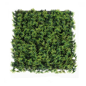Nuevo diseño de pared de hierba verde colgante Artificial, decoración personalizada para el hogar, plantas verticales de estilo selvático - Product Image 2